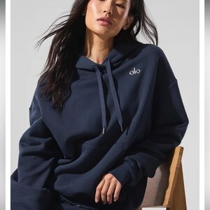 Alo Accolade Hoodie - Navy, Small